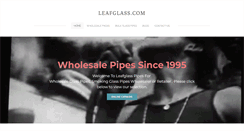 Desktop Screenshot of leafglass.com